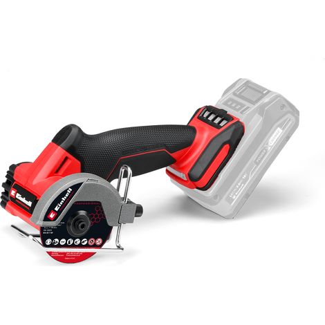 Einhell Professional Akku-Trennschleifer TP-CO 18/76-C Li BL-Solo (18 V, Brushless, 76 mm Scheiben-Ø, 16 mm Schnitttiefe, Tiefeneinstellung, Inkl. 4x Trennscheibe, ohne Akku)