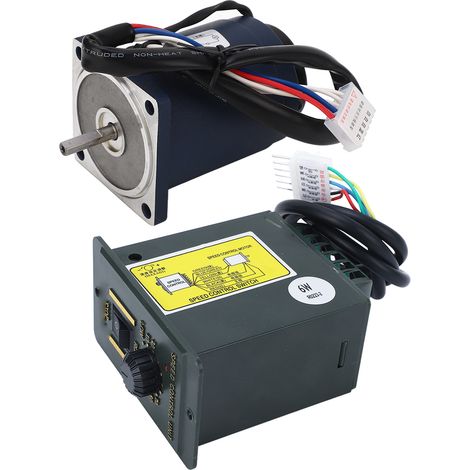 6-W-Getriebemotor, hohes Drehmoment, leise, hitzebeständig, reversible Drehzahlregelung mit Dimmer, AC 220 V, 2800 U/min (10–2800 U/min) (1/5)