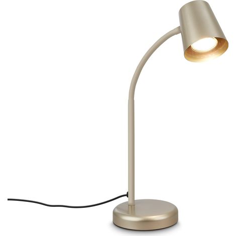 Lampe De Bureau Orientable GU10 Max. 9W Satin Metallic 38,5 cm (1/5)
