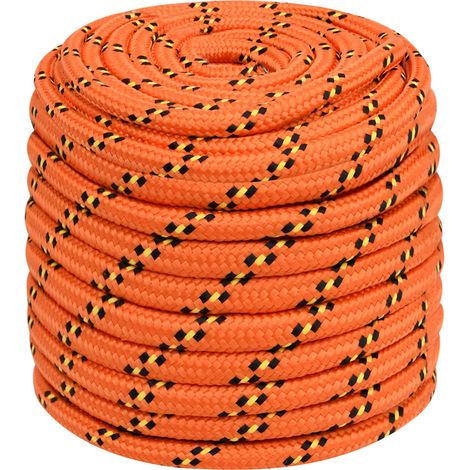 Corda multiuso 18 mm 50 m Arancione PP 1995 kg Carico massimo vidaXL (1/5)