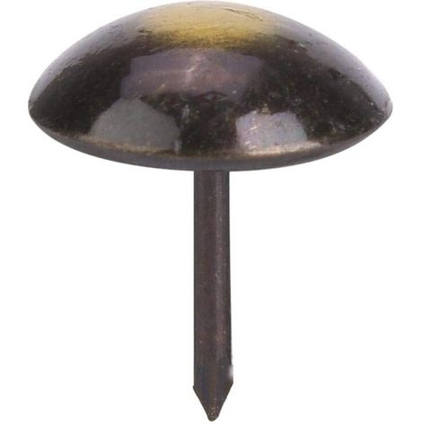 100 tachuelas para tapicería, tachuelas para muebles, tachuelas decorativas para muebles, tachuelas para tapicería, tachuelas antiguas para muebles (19 x 23 mm)