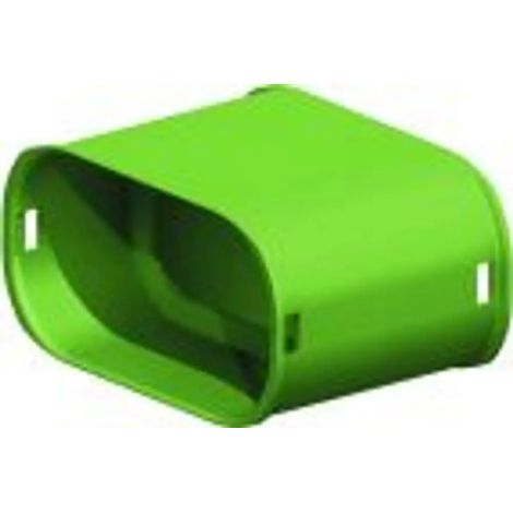 Wolf Conector de clic para canal plano 50x100 antiestático/antimicrobiano, 2576166