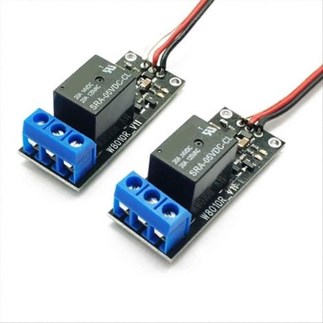 DC5-12V PWM-Leistungsregler, Fernsteuerrelais, Fernschalter für Modellflugzeuge, PWM-Lampe mit LED-Anzeige (1/5)