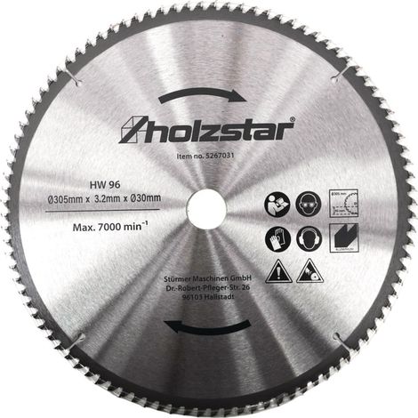 holzstar Sägeblatt HW 305 x 30 x 3,2 mm Z96 (1/2)