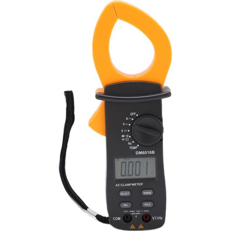 DM6016B Digitales Zangenmessgerät, Multifunktions-Multimeter mit automatischer Bereichswahl, AC/DC-Amperemeter 1000 A/600 V (1/5)