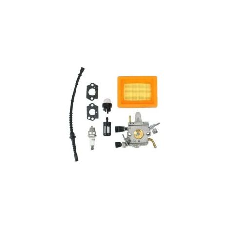 ZVD- Filtro de combustible y aire de carburador para Stihl Fs400 Fs450 Fs480 Sp400 Zama - Crezuo (1/4)