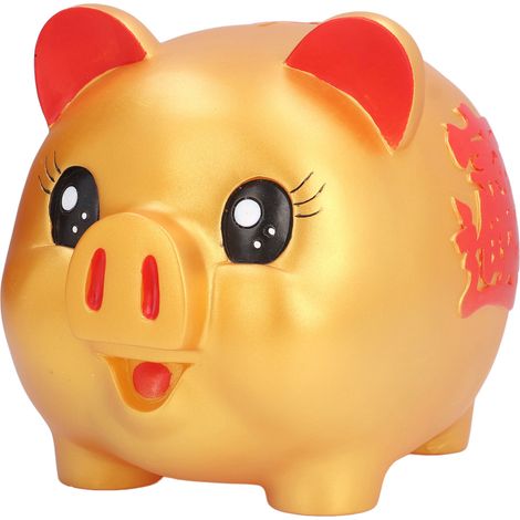 en forme de cochon mignon et animé anti chute de pièces (1/5)