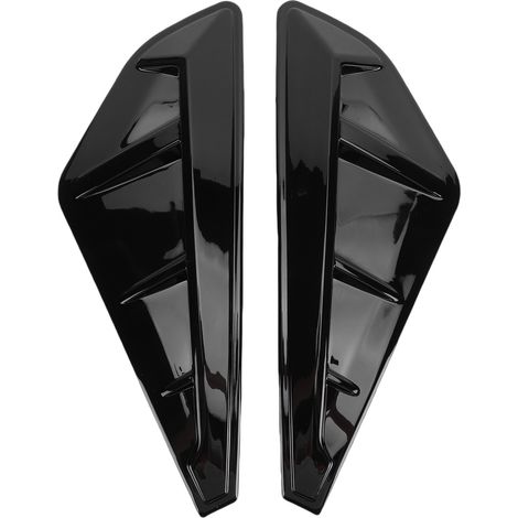 Profilo di finitura laterale del parafango in ABS, ad alta resistenza e termoresistente, ricambio per X5 M G05 Sport Prefacelift 2019 – 2023, nero lucido.
