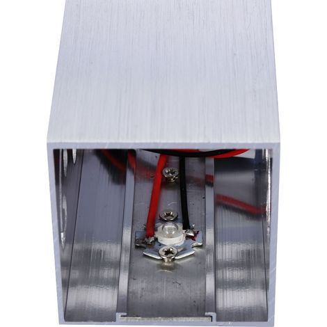 Applique murale papillon à double tête LED, lampe en aluminium, lampe de décoration murale, lampe de couloir, lampe de passage, lampe à effet lumineux, 2W. (1/5)