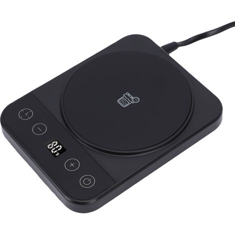 Sauerteig-Wärmematte mit 12-Stunden-Timer, einstellbarer Temperatur, Heizmatte zum Gären von Sauerteig für die Küche, Schwarz, EU-Stecker 220–240 V (1/5)