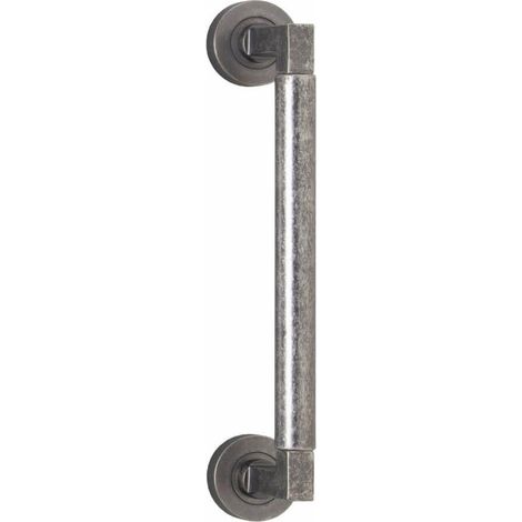 Poignée de porte de style champêtre Bau-Stil 30cm vieux gris - 0021.426180 (1/3)
