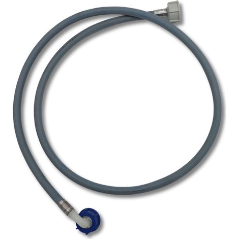 Tuyau d'arrivée d'eau universel livré sans joints avec raccords droit x coudé (L (1/5)