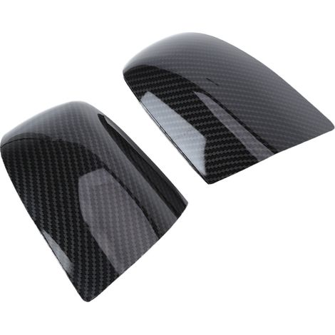 Rétroviseur Extérieur Droit et Gauche Coque Style Carbone 1429849 Remplacement Compatible Ford Focus 2005-2007 (1/5)
