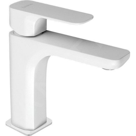 Sapho Spy - Mitigeur de lavabo sans bonde, blanc mat PY02/14 (1/4)