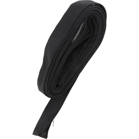Gaine de protection pour tuyau de 7,5 m en nylon résistant à l'abrasion et ignifugé, pour la protection des faisceaux de câbles. (1/5)
