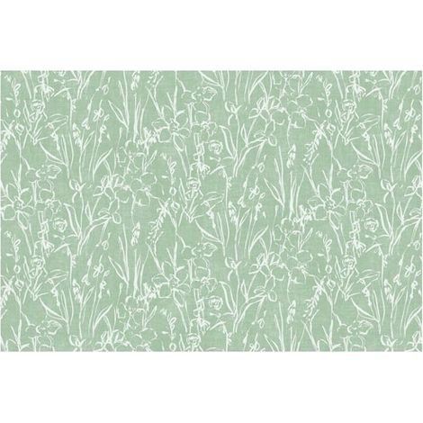 Tischdecke Rollen Monte Carlo Freshfield Grün 20 m x 140 cm - D-c-fix