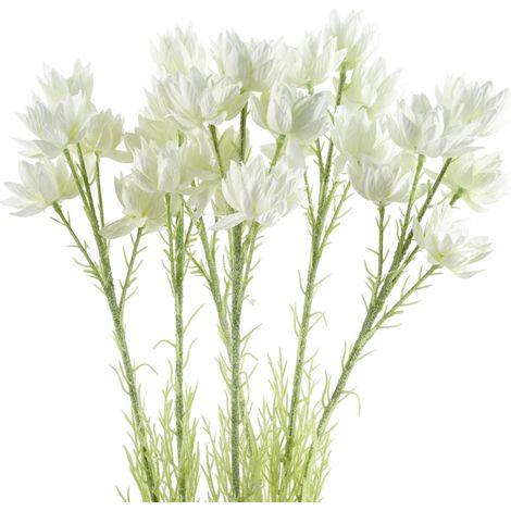 Pack of 6 x 60cm White Starflower Stem - 30 Flowers (1/5)