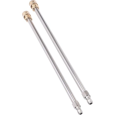 Adatto per aste di prolunga per idropulitrici in acciaio inox da 40 cm, ideale per la pulizia dell'auto.
