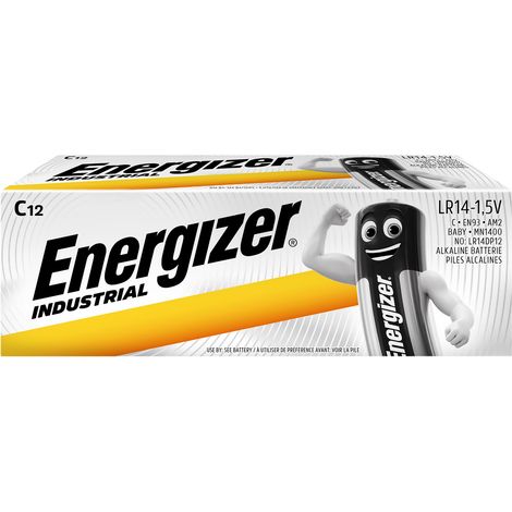 Energizer Industrial Batería de un solo uso C Alcalino