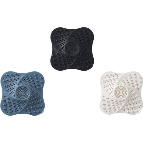 3-Piece Floor Drain Strainer, Shower Drain Strainer for Bathroom, Bathtub, Kitchen (1/5)