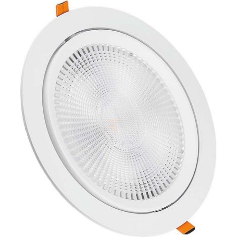 Faretto Led Da Incasso Orientabile 20W Cob Neutro 4000K Diametro 170mm Foro 145mm Chip Samsung SKU-21843