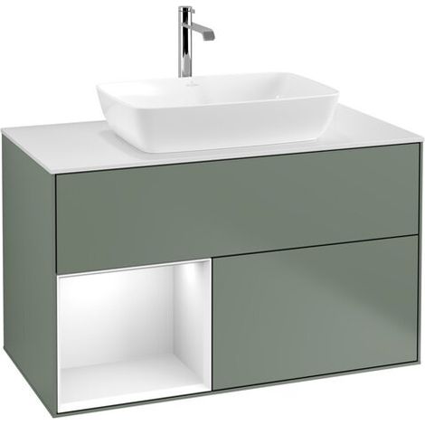 Villeroy & Boch G771GFGM Meuble sous-lavabo Finion G77 (1/2)