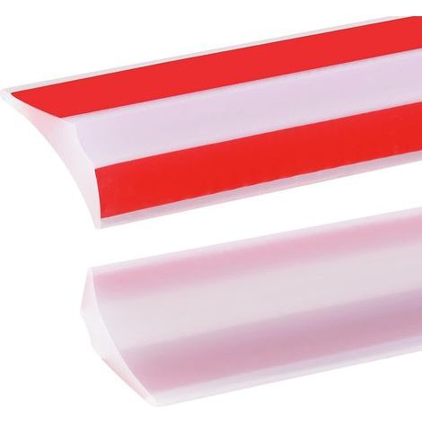 Bande D'étanchéité Silicone - 3 M Longueur - 15 Mm Largeur - 12 Mm Hauteur - Pour Douche Évier Baignoire - 1 Pièce (1/5)