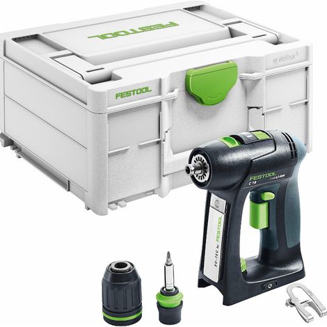 Festool Akku-Bohrschrauber C 18 ohne Akku ohne Lader im Systainer SYS3 M 187