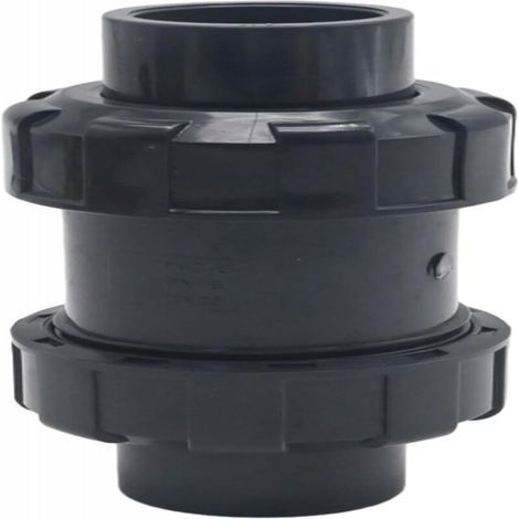 Clapet anti-retour à bille – PVC résistant – Diamètre intérieur 32 mm – Raccord fileté pour installation facile – Empêche le reflux d'eau (1/5)