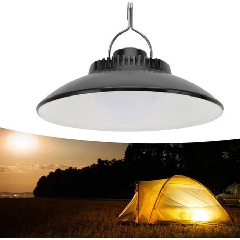 Retro-Campinglampe, LED-Zeltleuchte, Haken, USB-aufladbare Notleuchte (1/5)