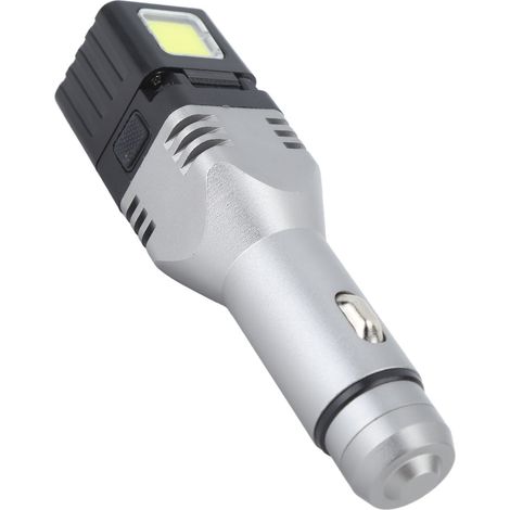 Wiederaufladbare Autotaschenlampe mit zwei Lichtquellen, ultrahelle Mini-Taschenlampe für Notfälle, mit einer einzigen Lichtquelle. (1/5)