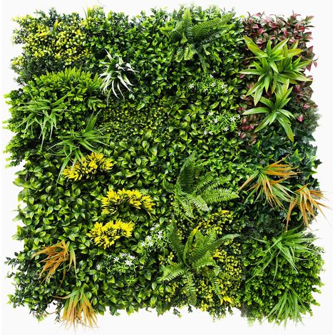 Mur Vegetal Artificiel Jungle MGS Plaque de 1M x 1M