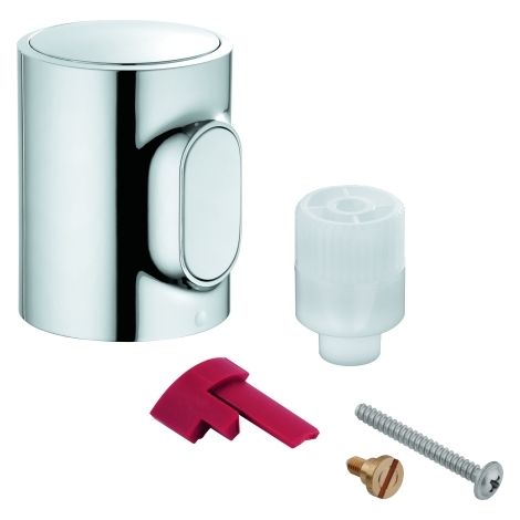 Temperaturwählgriff 49178 für Grohtherm 500 chrom (1/2)