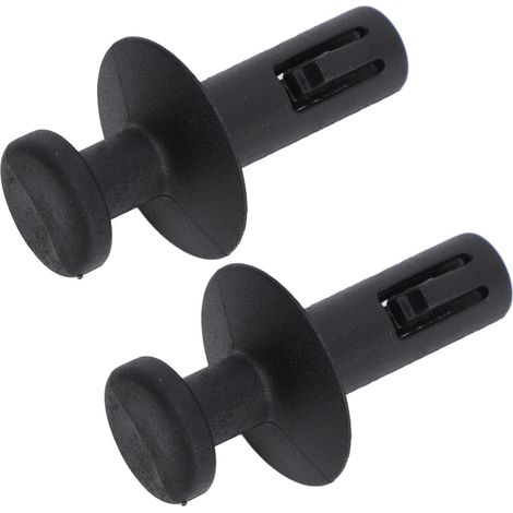 BRAVIX Lot de 2 clips pour tablette à colis 95129884 en plastique pour housse de bagage de voiture, clip pivotant de remplacement (1/3)