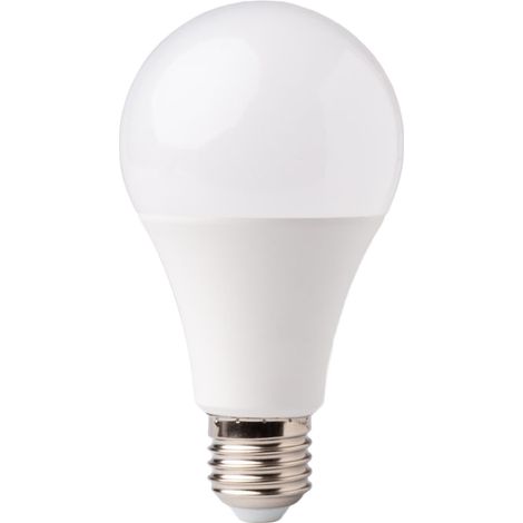 Bombilla LED A70LED E27 de 20 W y 3000 K, ecológica.