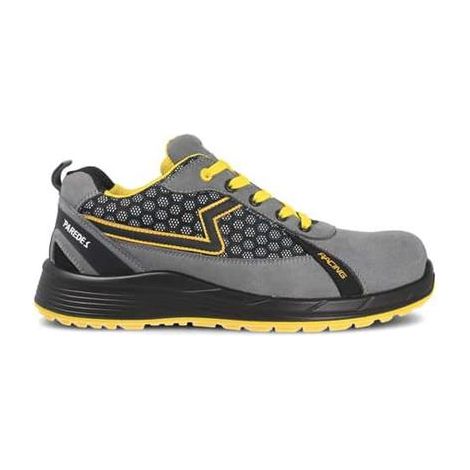 Zapato seguridad PAREDES S1P Alonso Plus gris - amarillo Talla 38