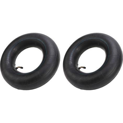 aqxreight 2pcs 3.50/4,00 6 Tire avec TR87 Bent Salve Sole Rubber pour Les Brouettes Kart Snow Mowers Tamis 3,50/4,00 6 Performance de Tuberubber Intérieur à Tube Intérieur Cet Esprit