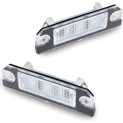 Éclairage de plaque d'immatriculation à LED blanches sans témoin d'erreur pour Golf 4 5 9N 3C B6 Limousine 2005-2010 (1/5)