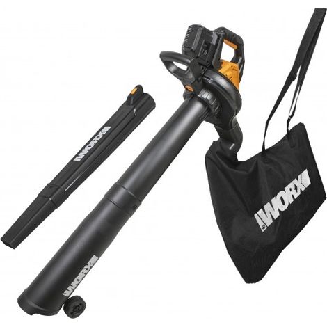 Worx WG583E.9 Soplador Aspirador Triturador 40V 335km/h