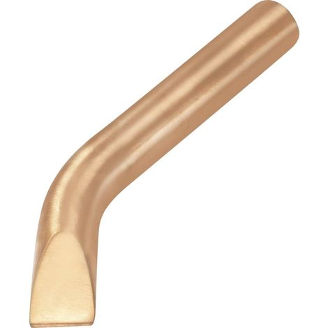 TOOLCRAFT KB-200 Punta di saldatura Forma a scalpello, curva Dimensione punta 19.5 mm Lunghezza punte 130 mm Contenuto (1/2)