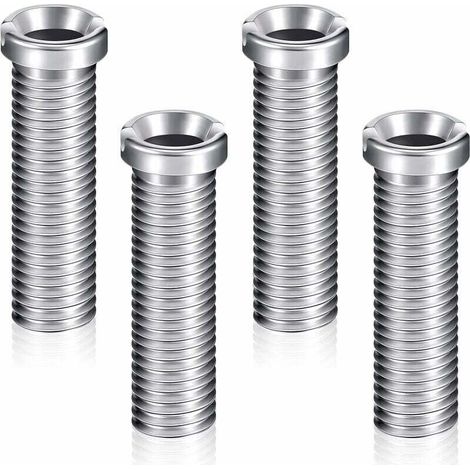 4 Vis de Panier d'Évier 45 mm Vis de Bonde en Acier Inoxydable Accessoires de Fixation Vis de Boulon d'Évier Vis de Bouchon de Crépine de Panier d'Évier pour Cuisine Lavabo (1/5)