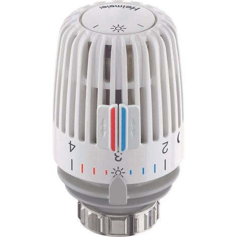 – Tête thermostatique M30x1,5 – Bulbe liquide pour régulation précise – Plage de température +6°C à +28°C – Protection anti-gel (1/2)