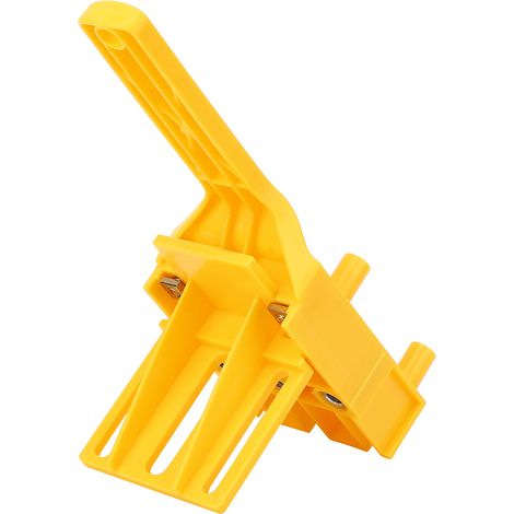 Outil de perçage manuel pour trous droits, outil de perçage pour le travail du bois et le bricolage (jaune) (1/5)