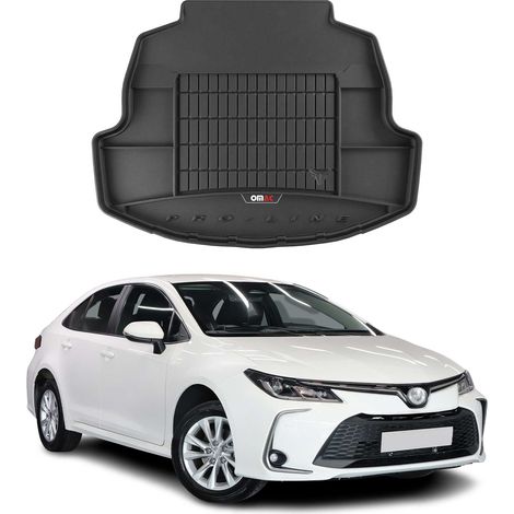 OMAC Gummi Kofferraumwanne für Toyota Corolla Stufenheck 2019-2026 3D TPE (1/5)