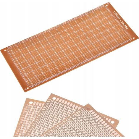 Einseitige Universal-Prototypenplatte 130 x 250 mm