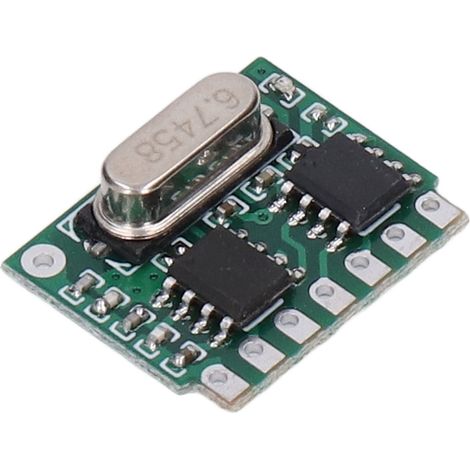 Module de télécommande avec apprentissage du codage, émetteur et récepteur de décodage 433 MHz, compatible PT2272 (1/5)