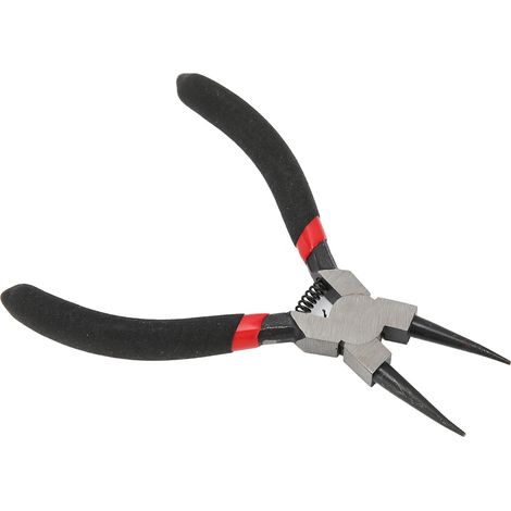 Pince à anneau élastique intérieur droite en acier carbone caoutchouc manche antidérapant 125mm SK-112-5C (1/5)