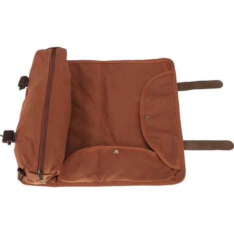 Sac à outils de barman, rouleau de toile et de cuir, Portable, plusieurs compartiments de rangement, ustensiles de Bar pour voyage au Bar (1/5)