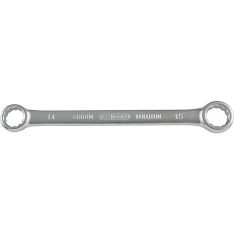 KS Tools ULTIMATEplus Doppel-Ringschlüssel, 18x19mm (1/4)