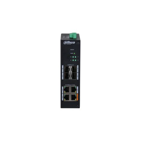 HS4408-4ET-60 - Switch hardened managed 8 porte (4 PoE 60 W) DinR